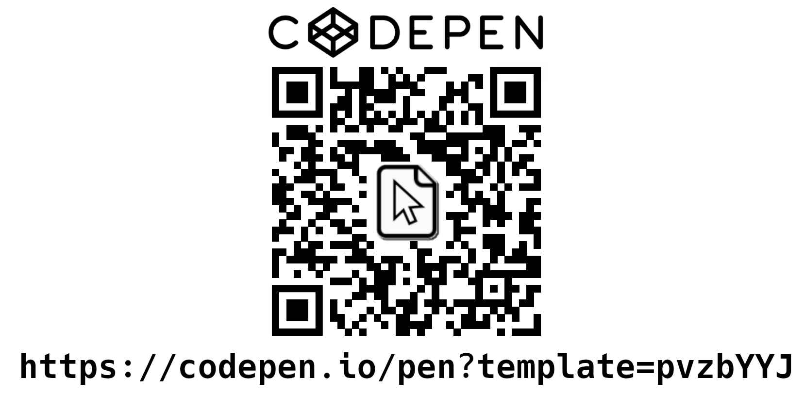 https://codepen.io/pen?template=pvzbYYJ